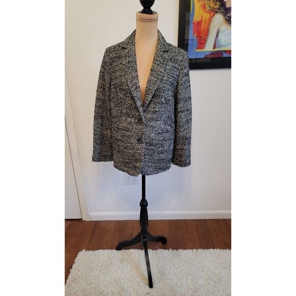 J. Jill Small Petite Grey Blazer - Picture 1 of 7